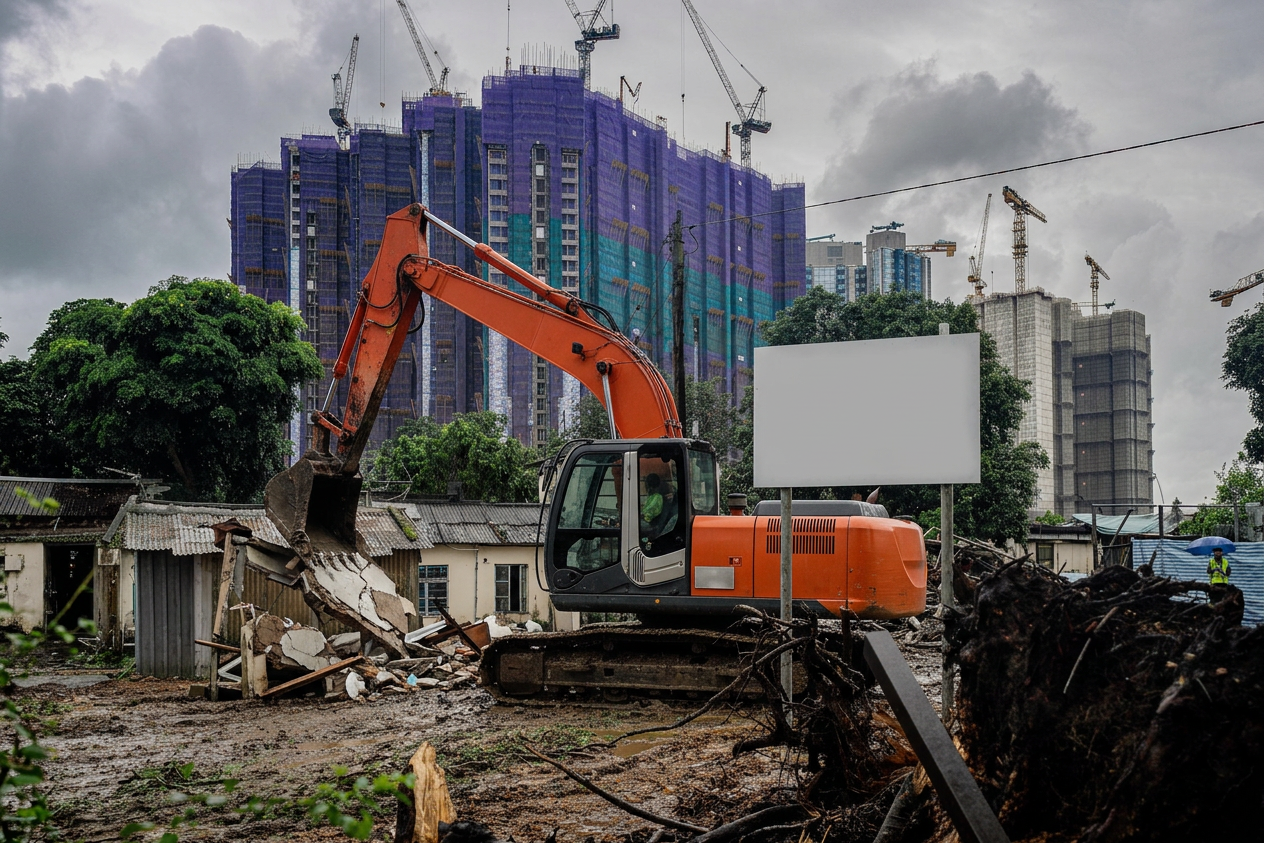 Hong Kong démolit 25 villages pour sa Silicon Valley géante