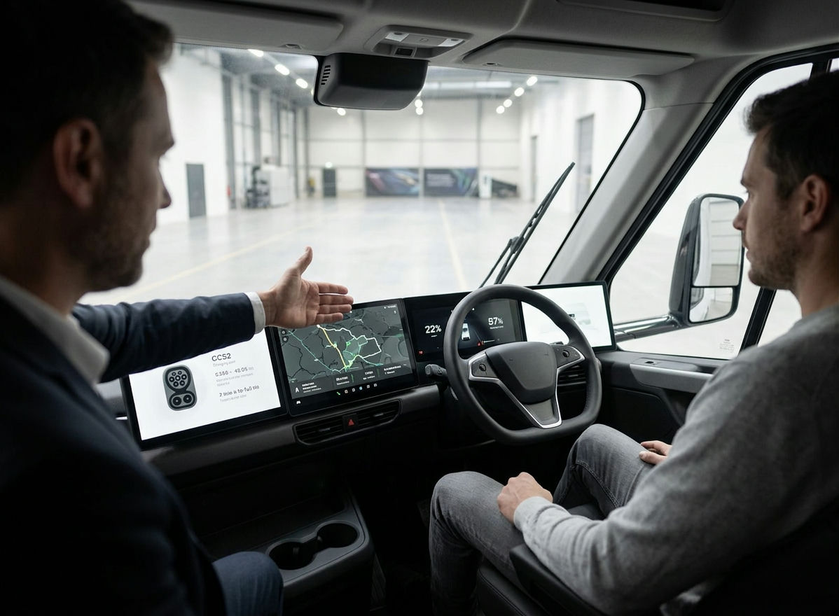 À bord du Tesla Semi européen : autonomie, recharge et visite guidée
