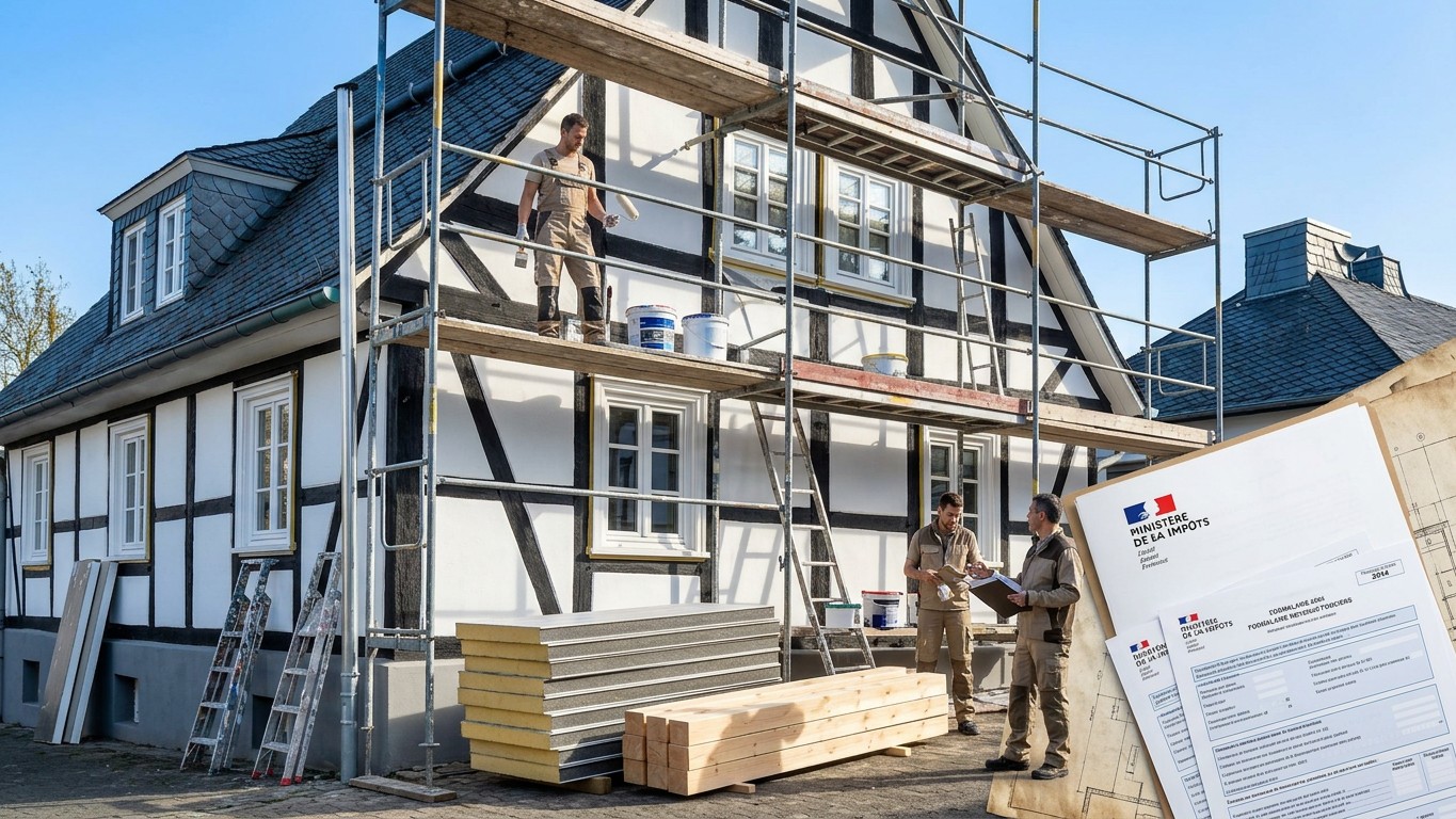 Déduction des travaux immobiliers : réduire vos impôts sur les revenus fonciers