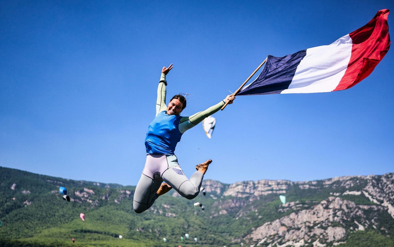 Voile olympique : Lauriane Nolot signe un doublé mondial et européen