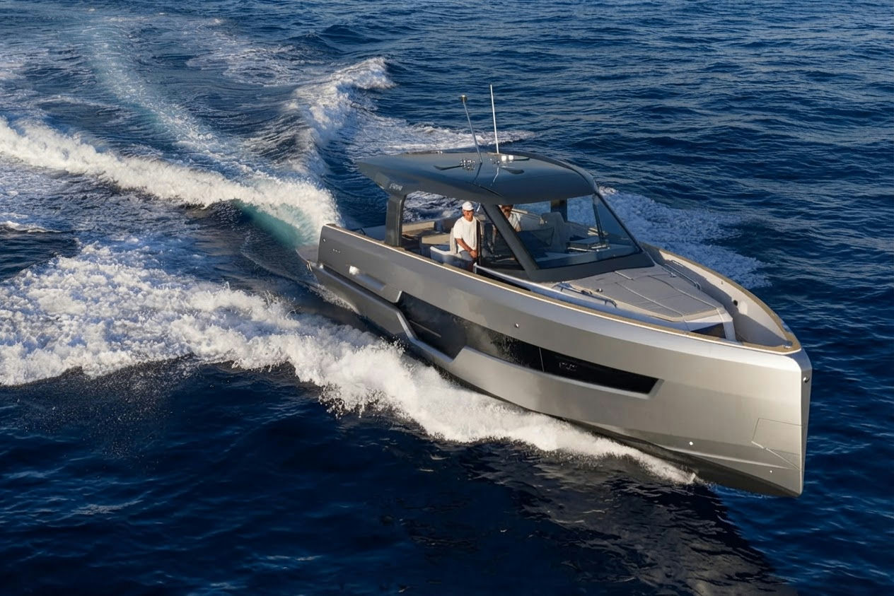 Fjord 440 Open : un nouveau yacht inspiré du 490 du chantier allemand