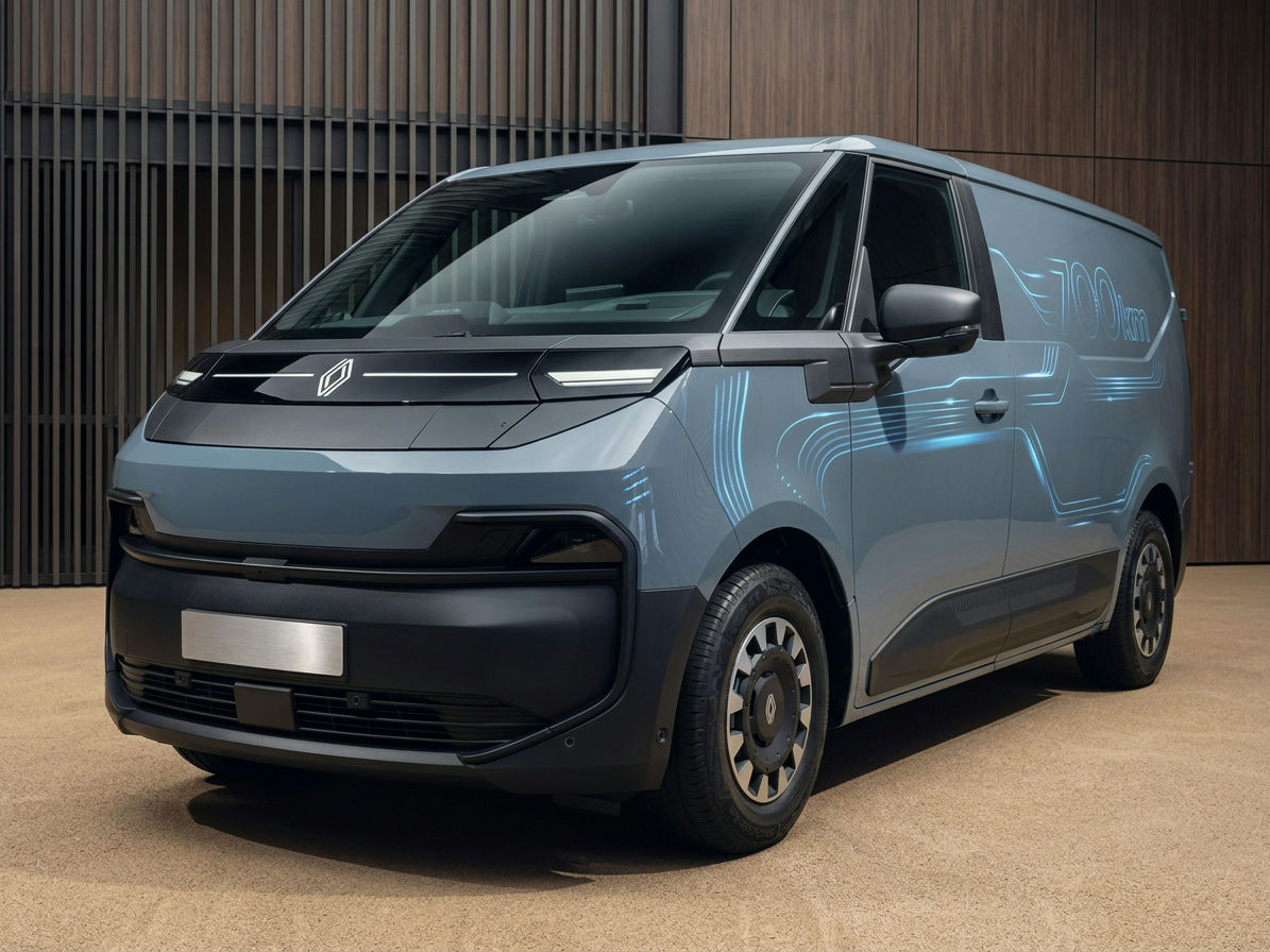 Renault Trafic électrique 800 V et 700 km d'autonomie en ville