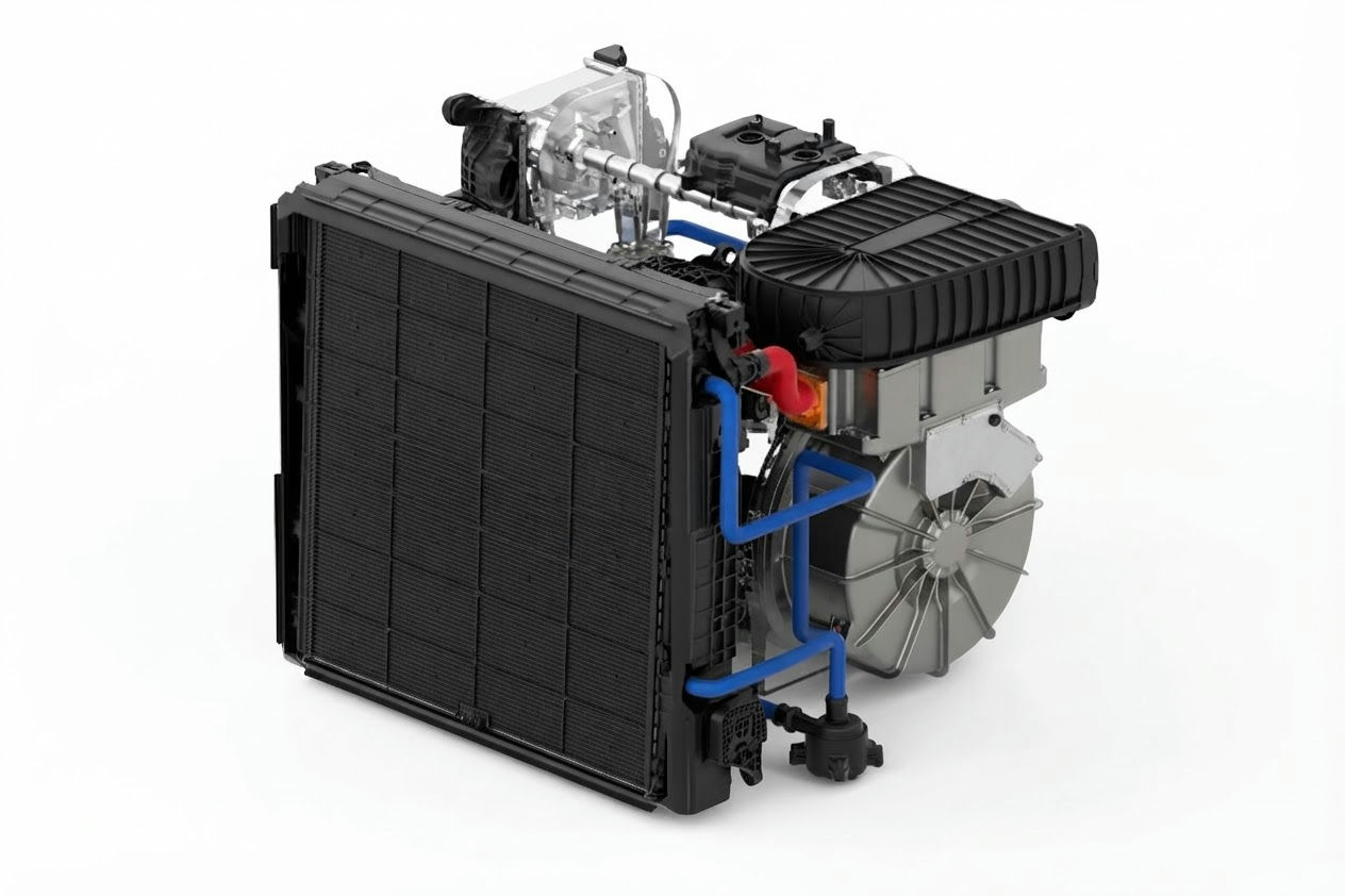 Mahle : moteur thermique pour l'autonomie des camions électriques