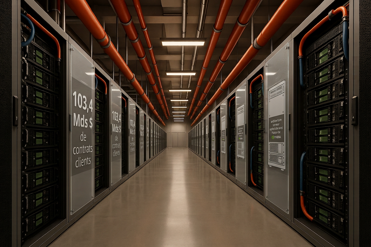 Nscale : 103,4 Mds $ de contrats clients avec l'appui de NVIDIA