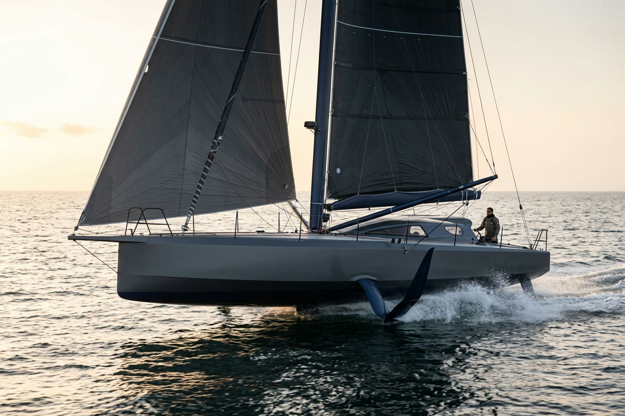 Paprec dévoile son nouvel IMOCA pour le Vendée Globe 2028