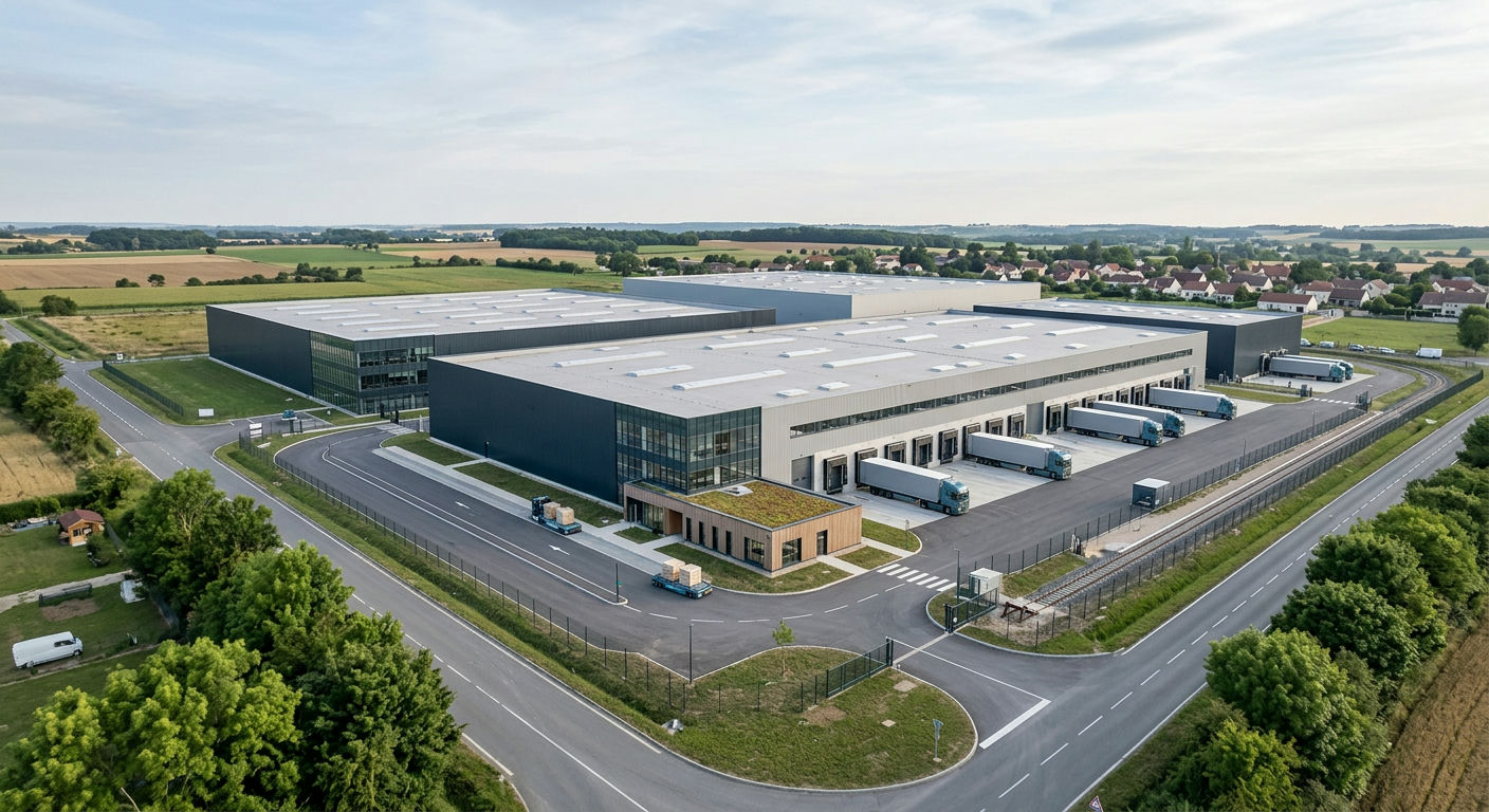 Cigusto : future plateforme industrielle et logistique à Marigny-les-Usages