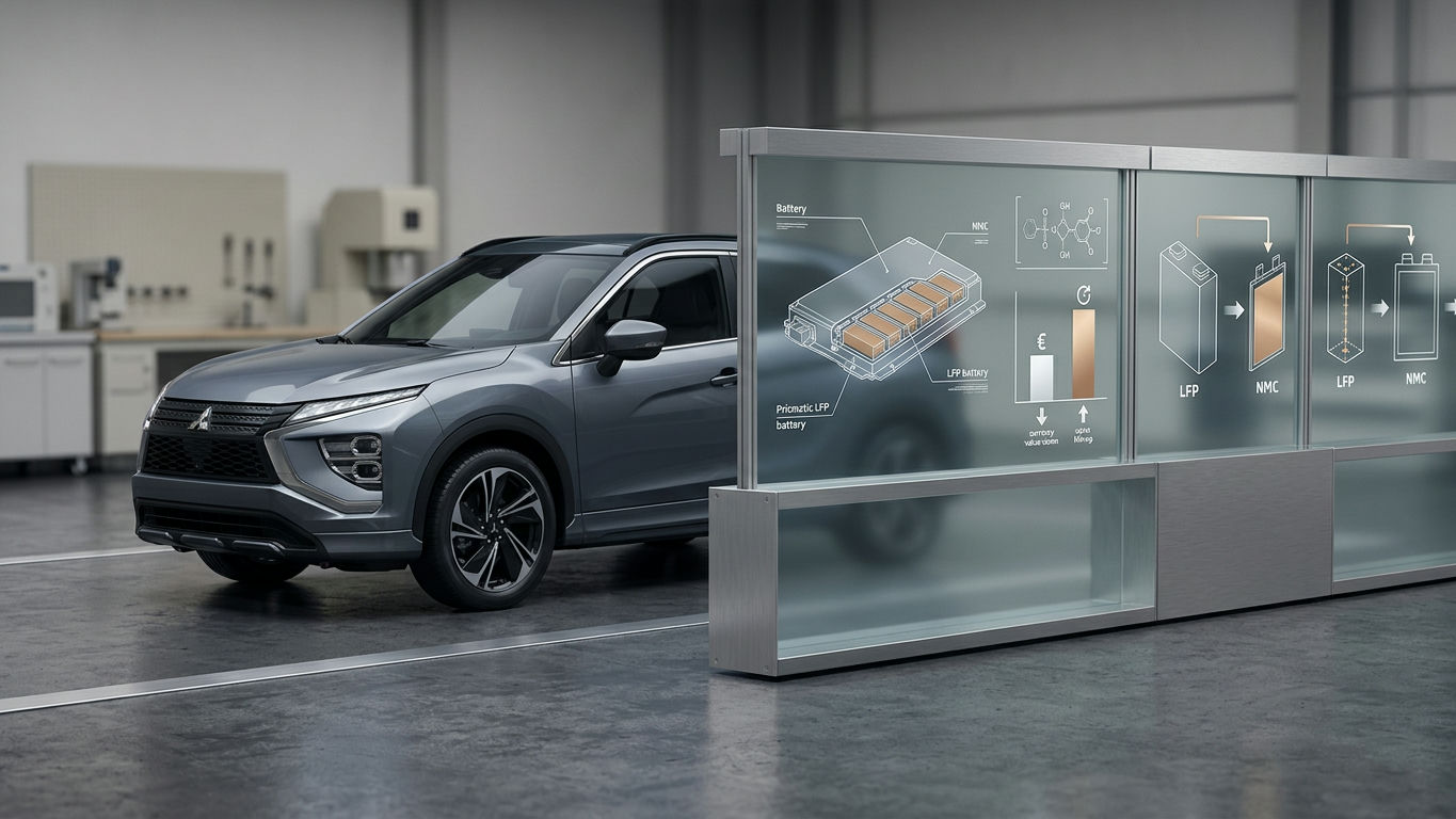 Mitsubishi Eclipse Cross : une nouvelle batterie LFP moins chère