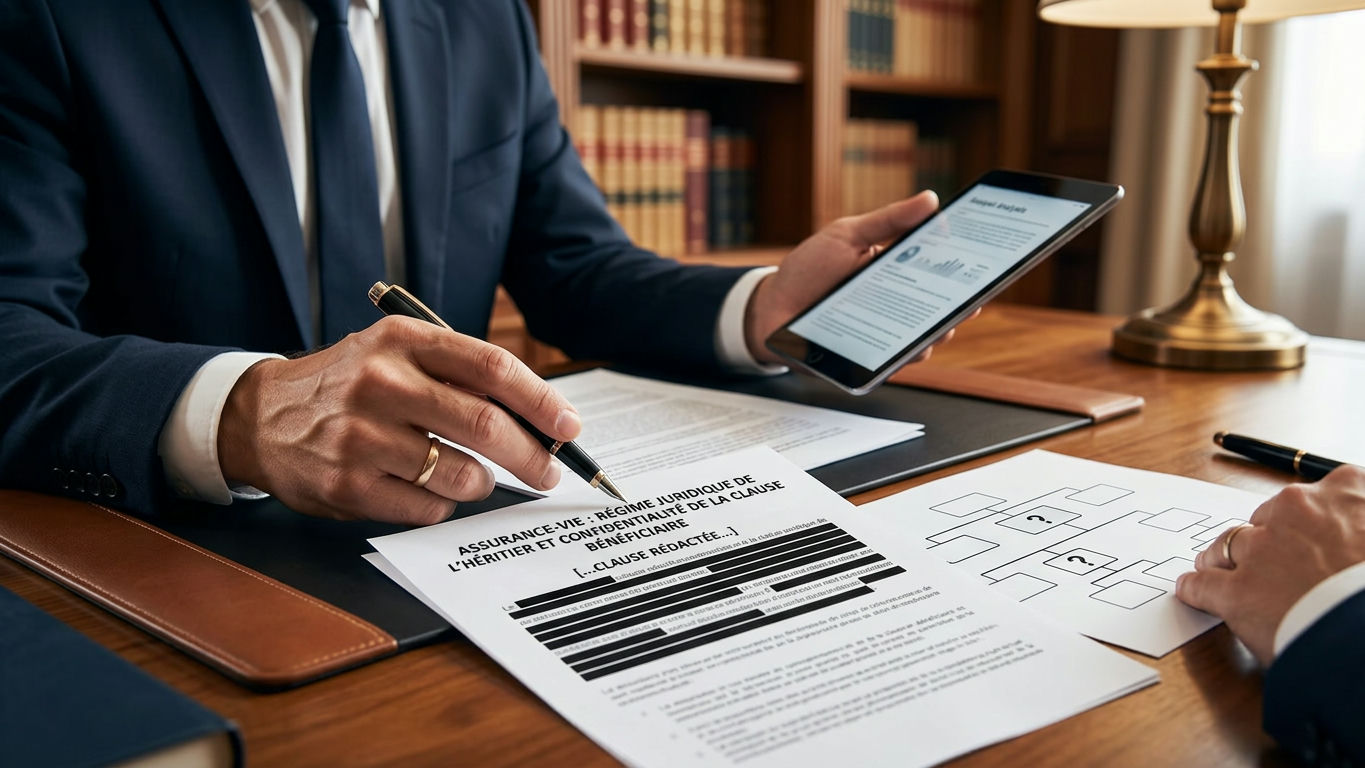 Assurance-vie : droits de l'héritier et clause bénéficiaire confidentielle