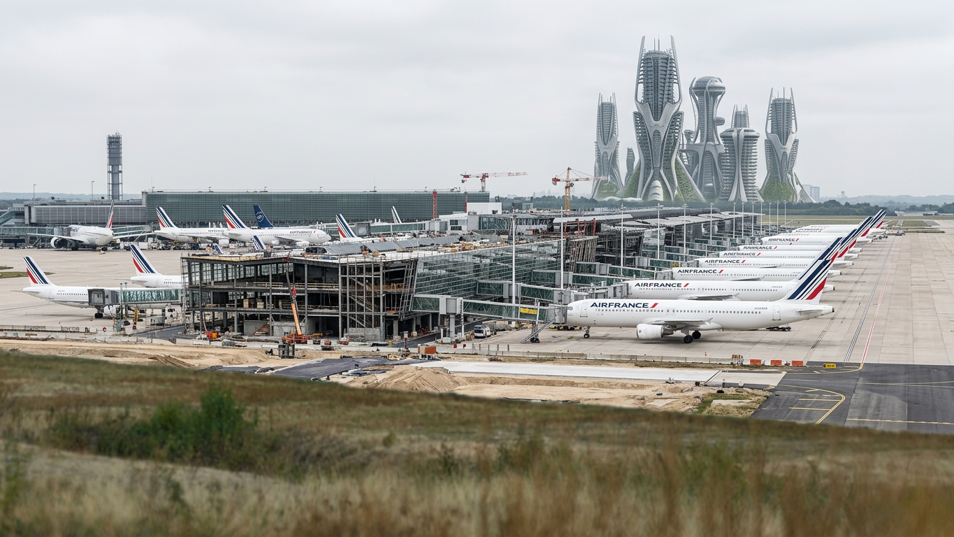 Roissy Charles-de-Gaulle : l'extension menacerait la neutralité carbone 2050