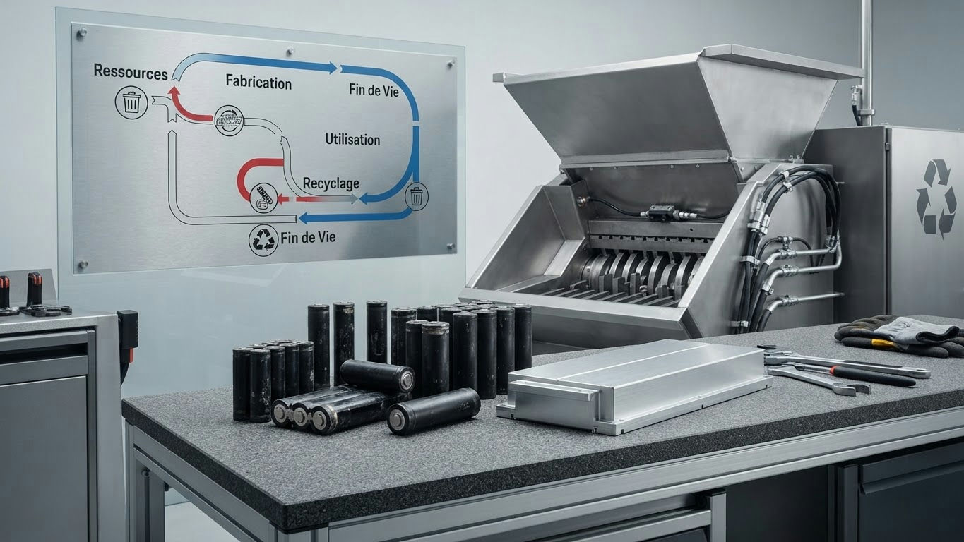 Porsche recycle ses batteries usagées pour de nouvelles batteries