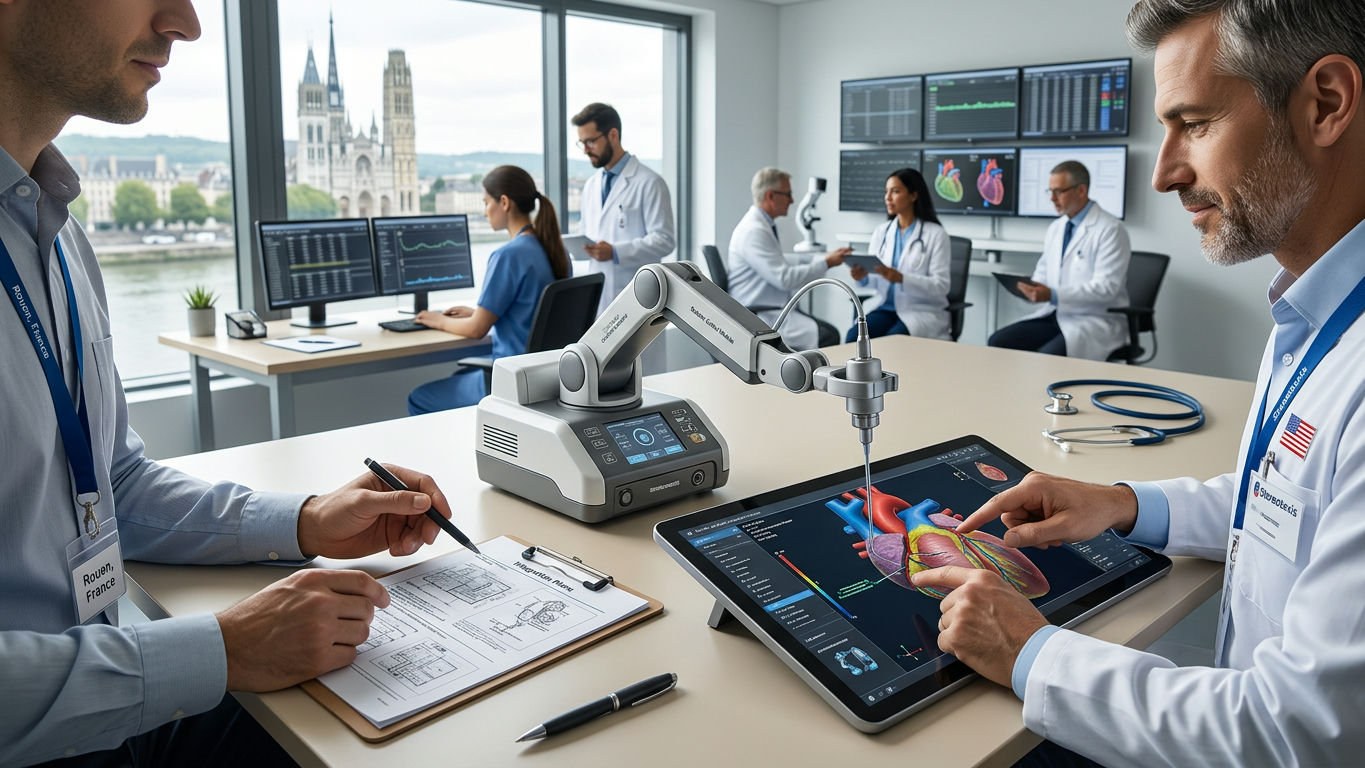 Robocath, la medtech rouennaise, rachetée par l'américain Stereotaxis