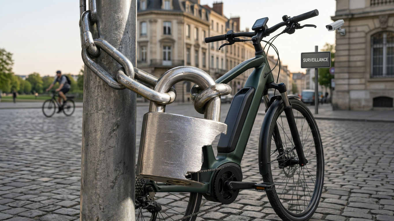 Vélo électrique : la liberté sous surveillance face au risque de vol