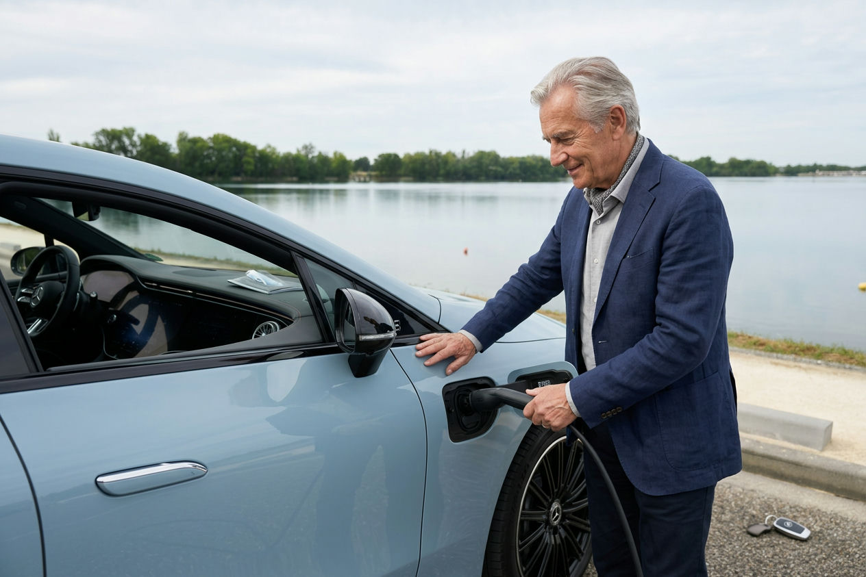 Gérard 73 ans passe à l'électrique après l'hybride