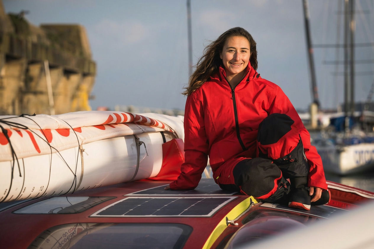 Violette Dorange prête pour sa première Route du Rhum avec des ambitions