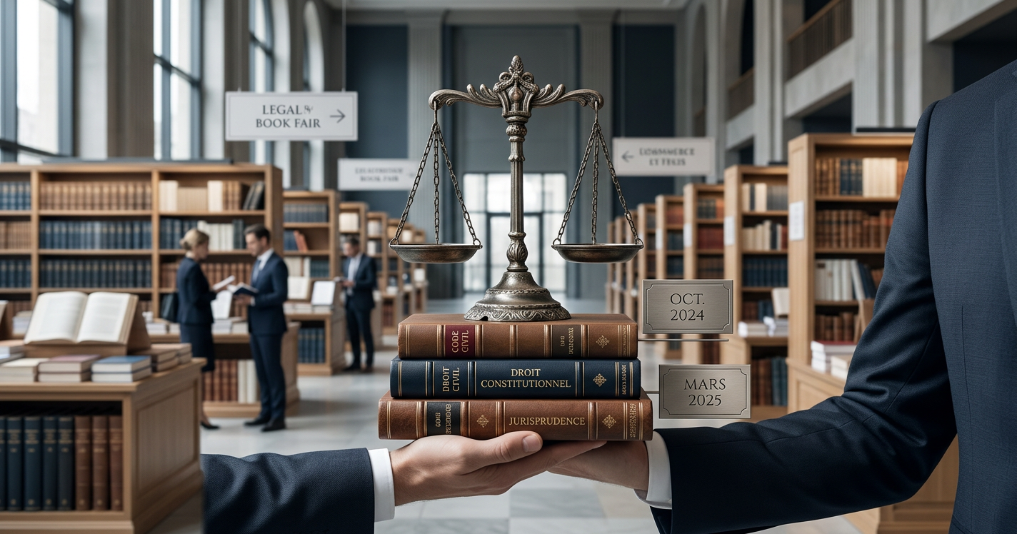 Salons du livre juridique les prochaines dates