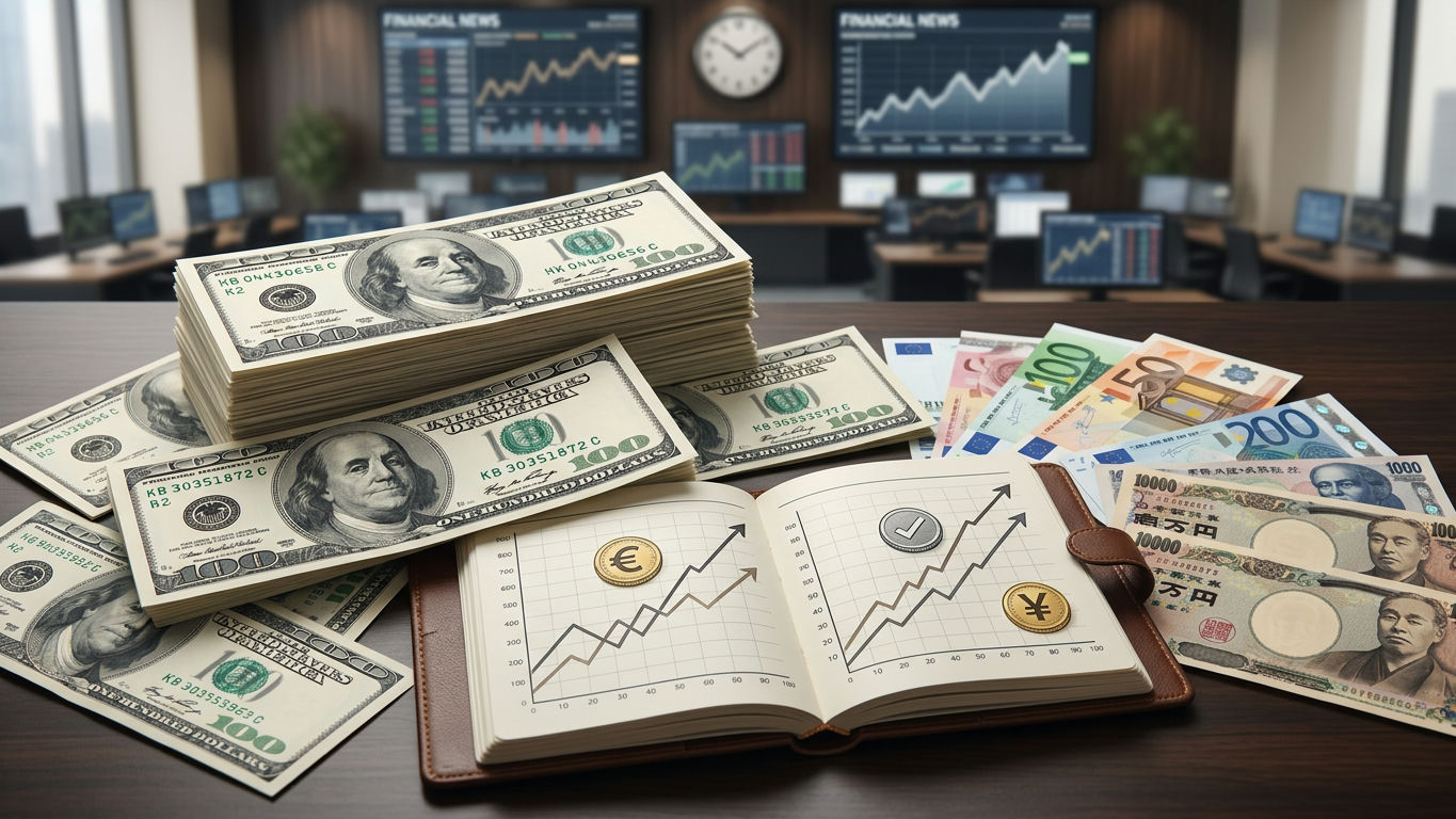 Le dollar au plus haut depuis 2 mois face à l'euro et au yen
