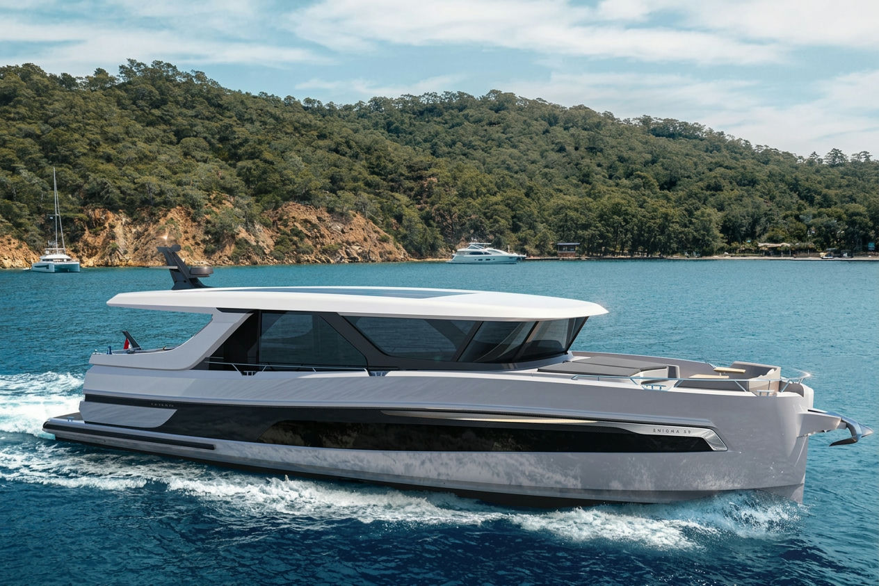 Steeler Enigma 59 : le premier modèle d'une nouvelle gamme de yachts