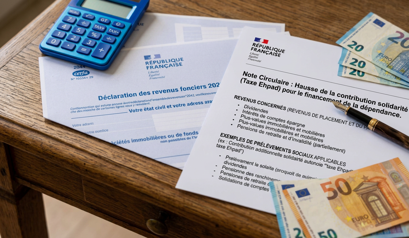 Hausse des prélèvements sociaux: quels revenus concernés par la nouvelle taxe Ehpad