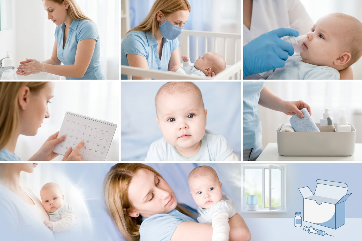 Bronchiolite des bébés: la campagne de prévention débute avec 3 options