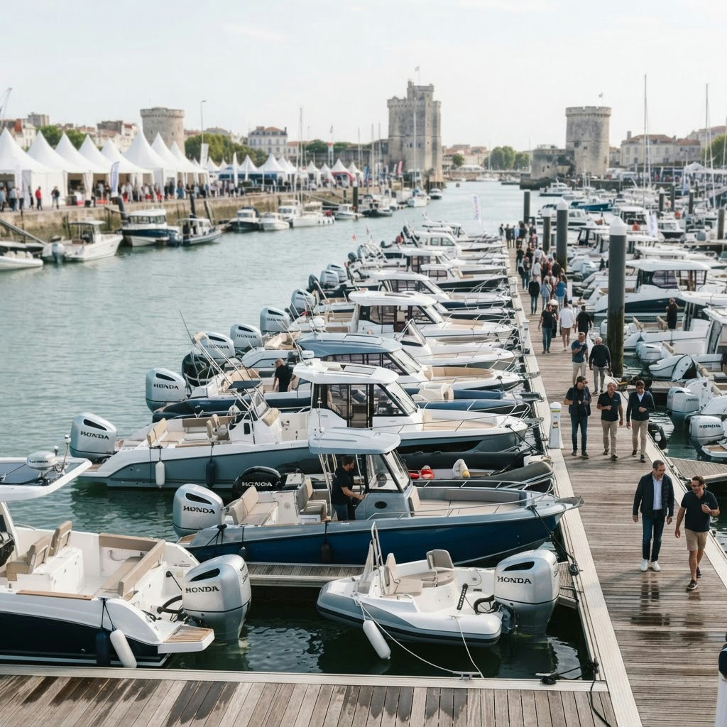 Grand Pavois 2026 : Honda Marine et ses 20 bateaux "prêts à naviguer"
