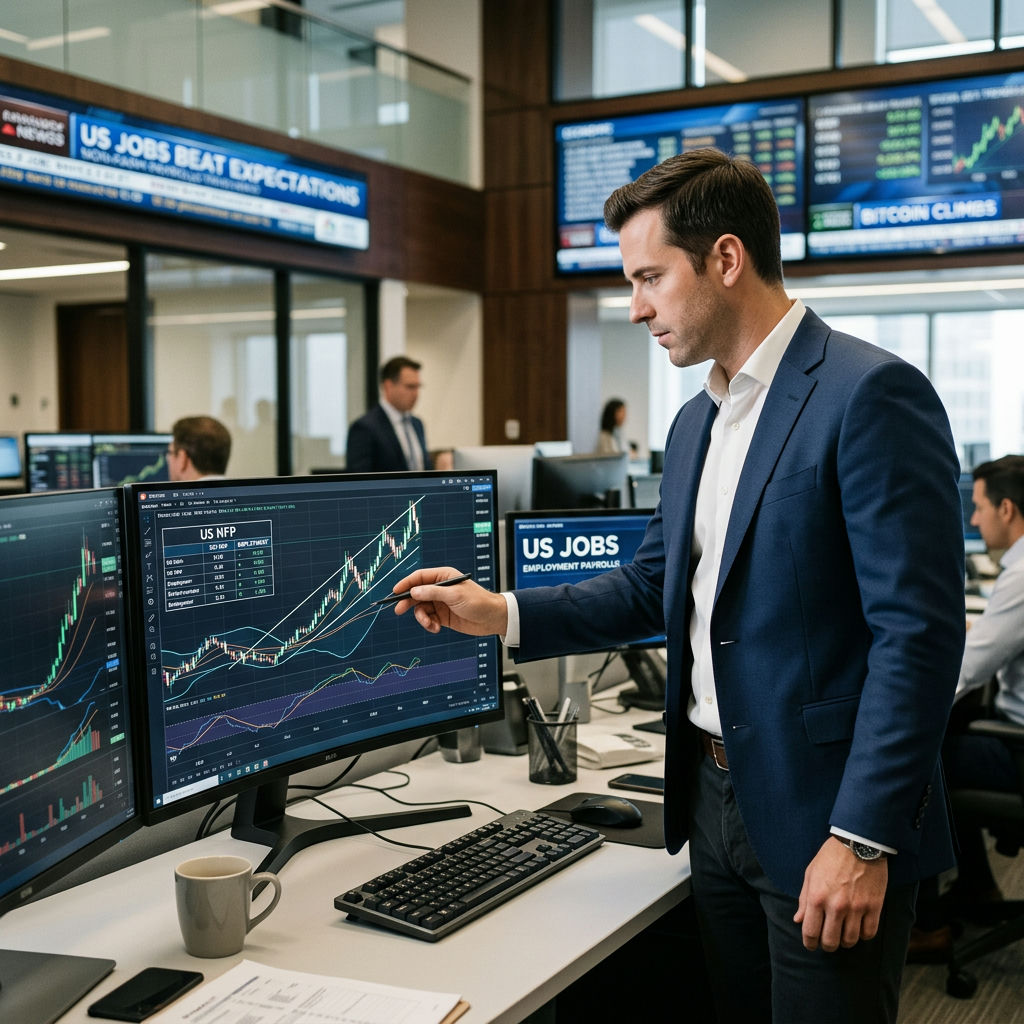 Bitcoin : l'emploi américain et les indicateurs techniques soutiennent la hausse