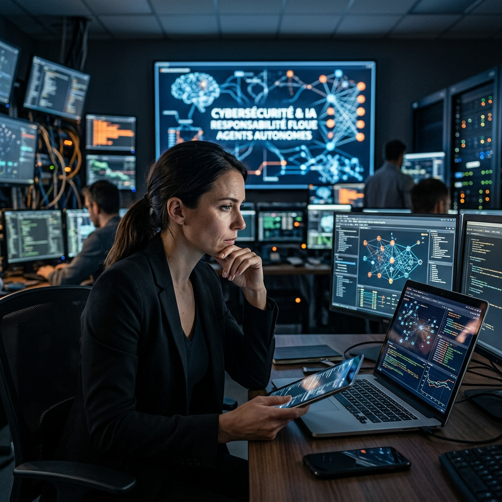 Cybersécurité et IA : la responsabilité se brouille avec les agents autonomes