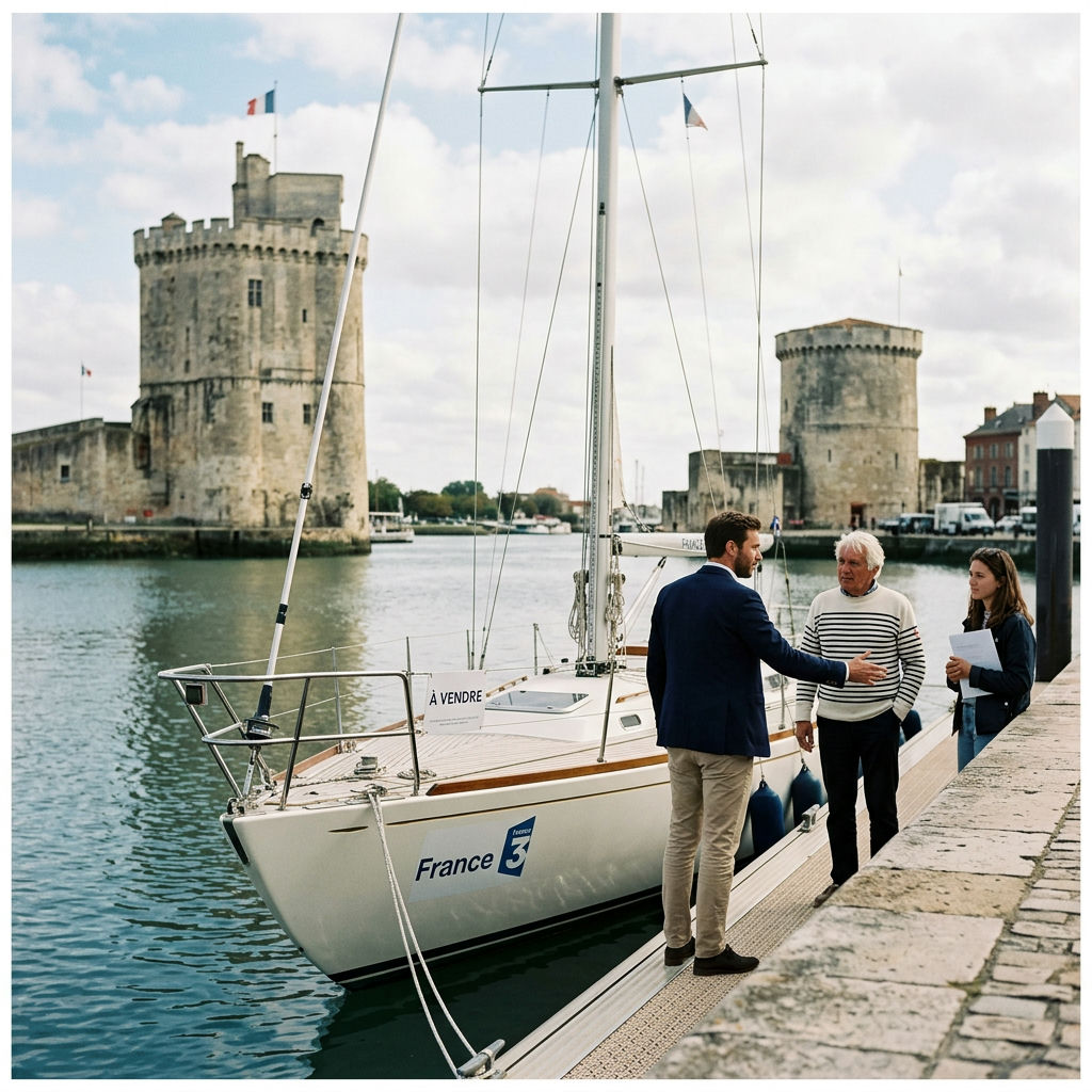 France 3, le 12 M JI de la Coupe de l'America, cherche un repreneur à La Rochelle
