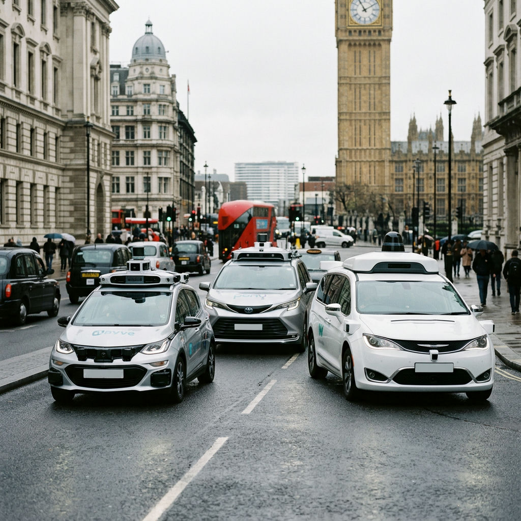 Pony.ai rejoint Waymo et Wayve pour les taxis autonomes à Londres