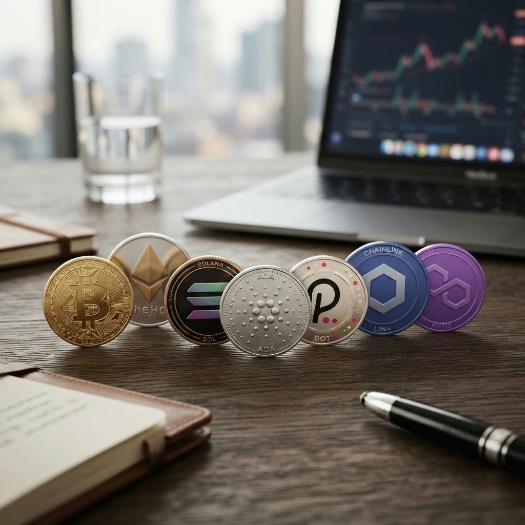 Investir en crypto 2026 : Top 7 des meilleures cryptomonnaies fiables