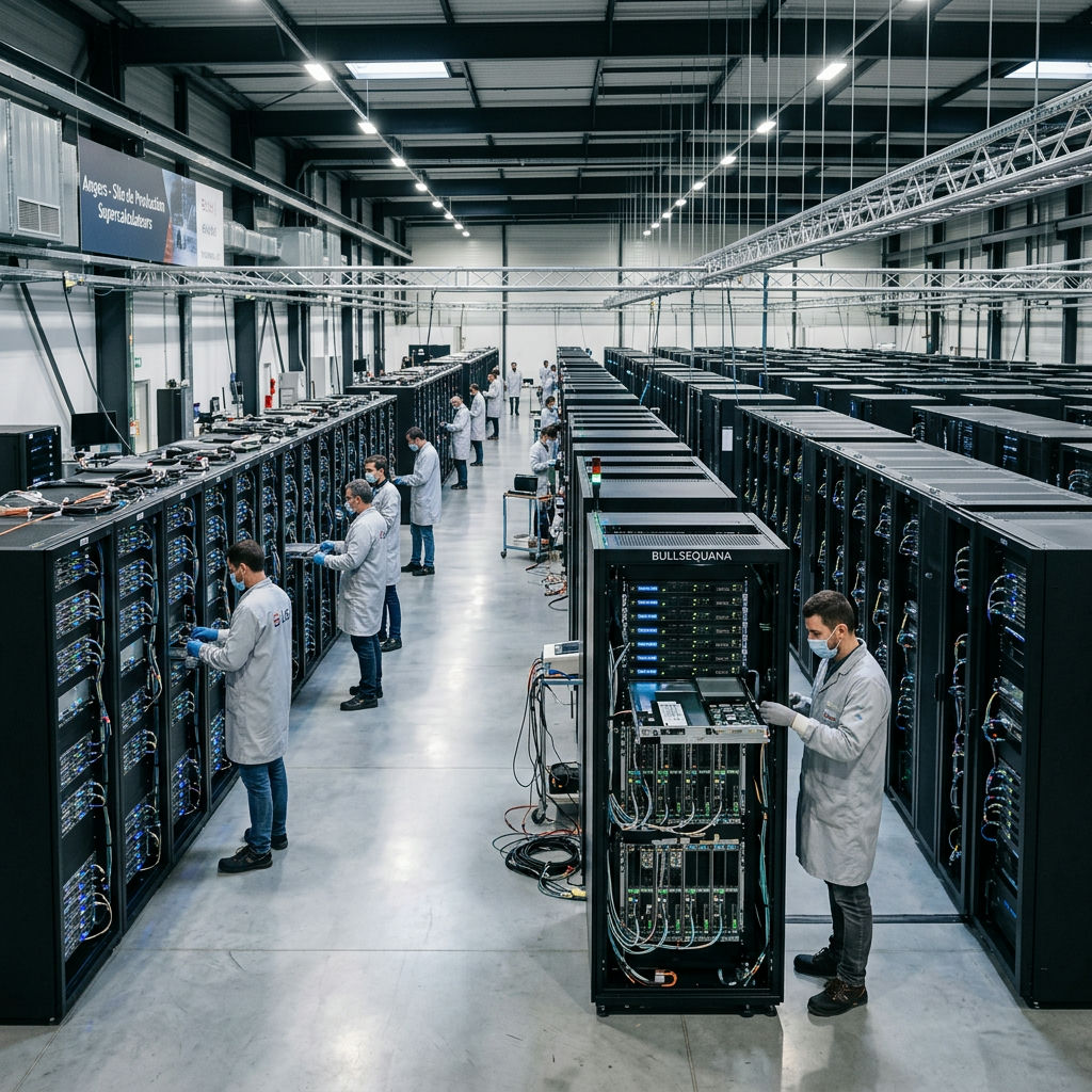 Bull Angers : l'usine double sa capacité de production de supercalculateurs
