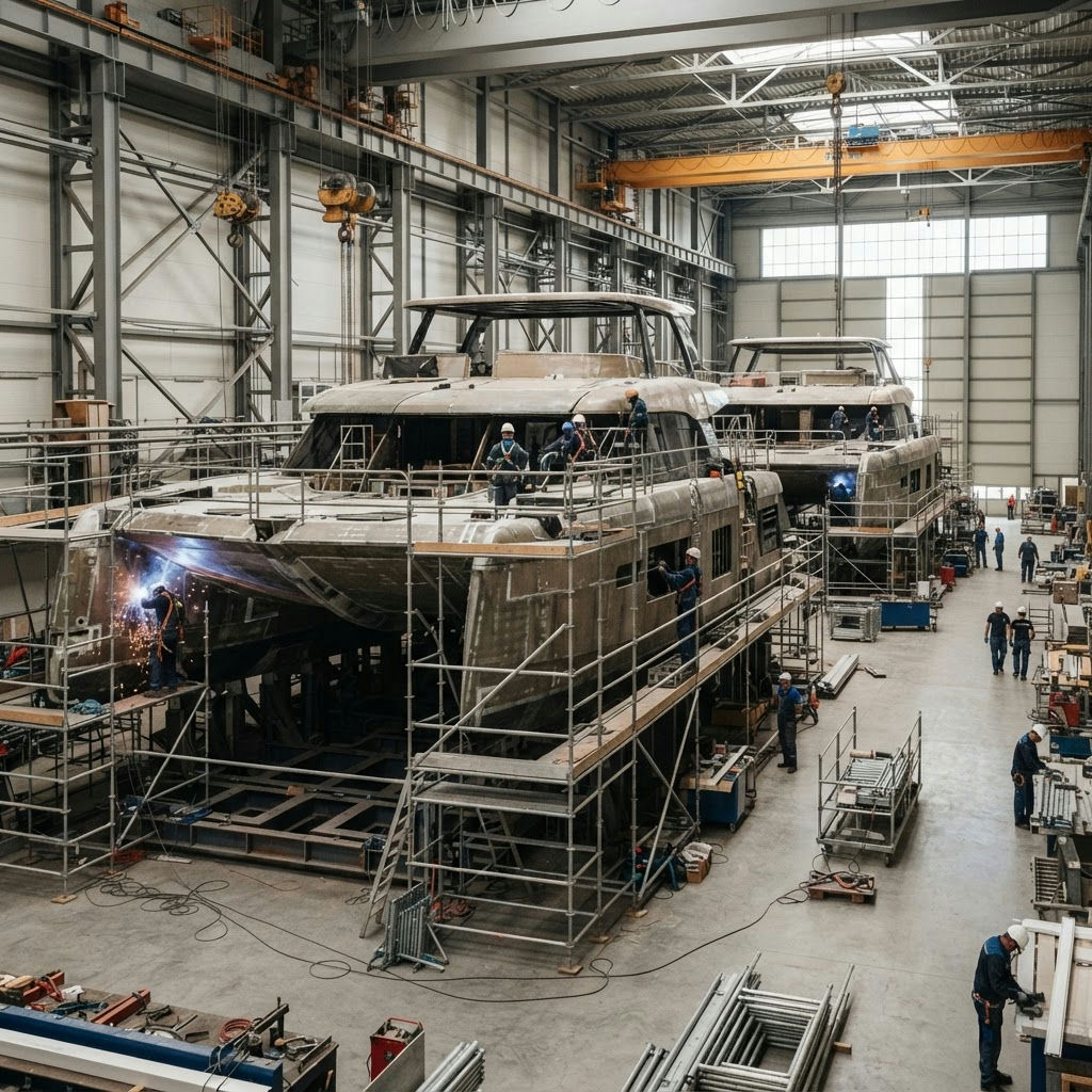 Sunreef Yachts: 800 M€ de commandes et une dimension industrielle nouvelle