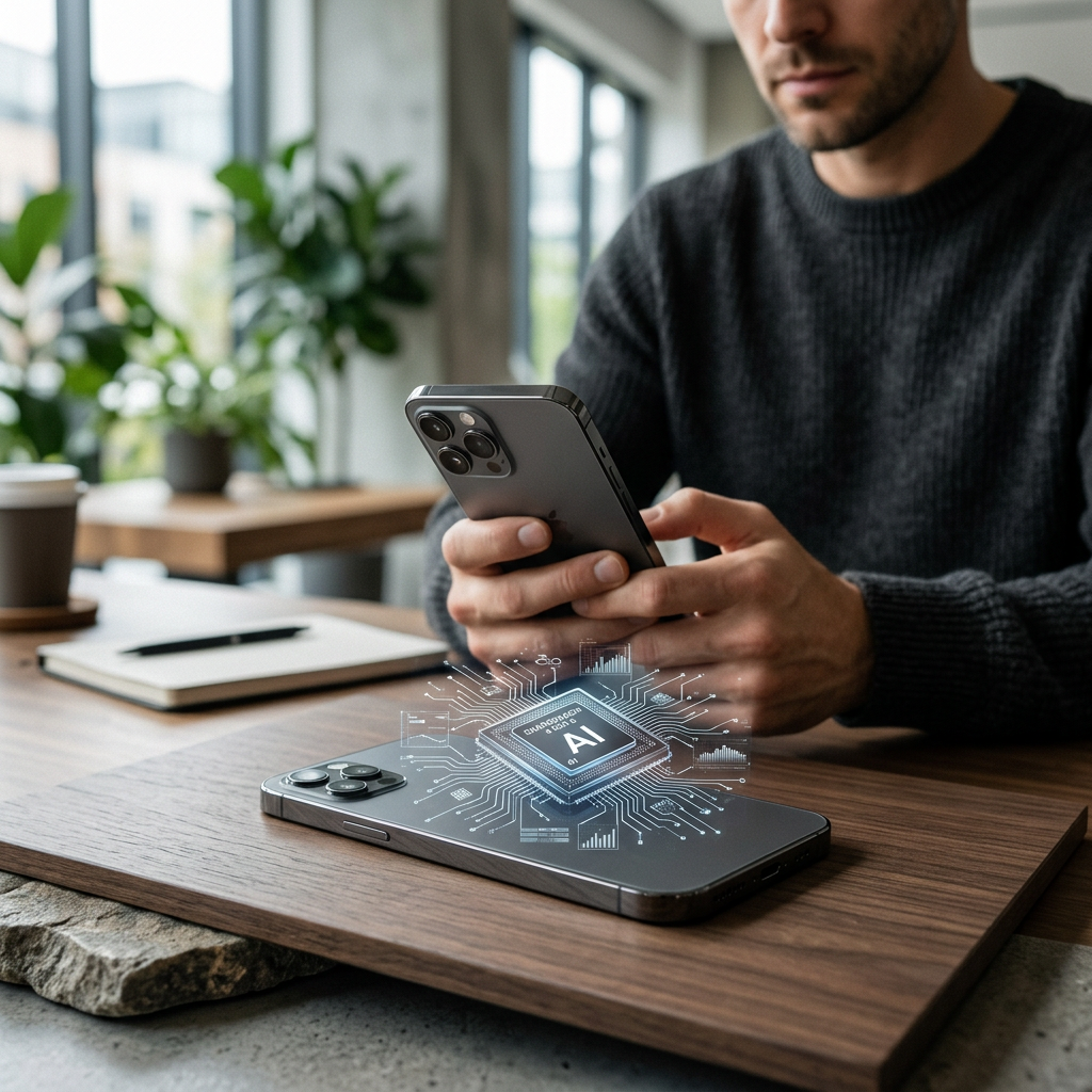 Qualcomm parie sur l'IA dans les smartphones avec sa puce Snapdragon 8 Gen 6