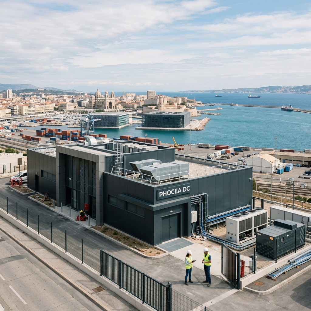 Phocea DC investit 120 M€ dans des data centers edge à Marseille