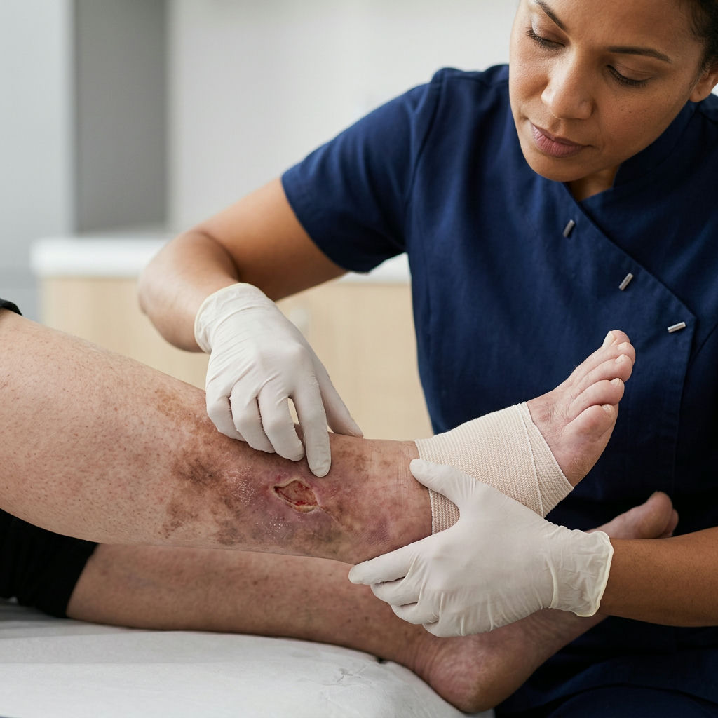 Ulcères de jambe causes, diagnostic et traitements