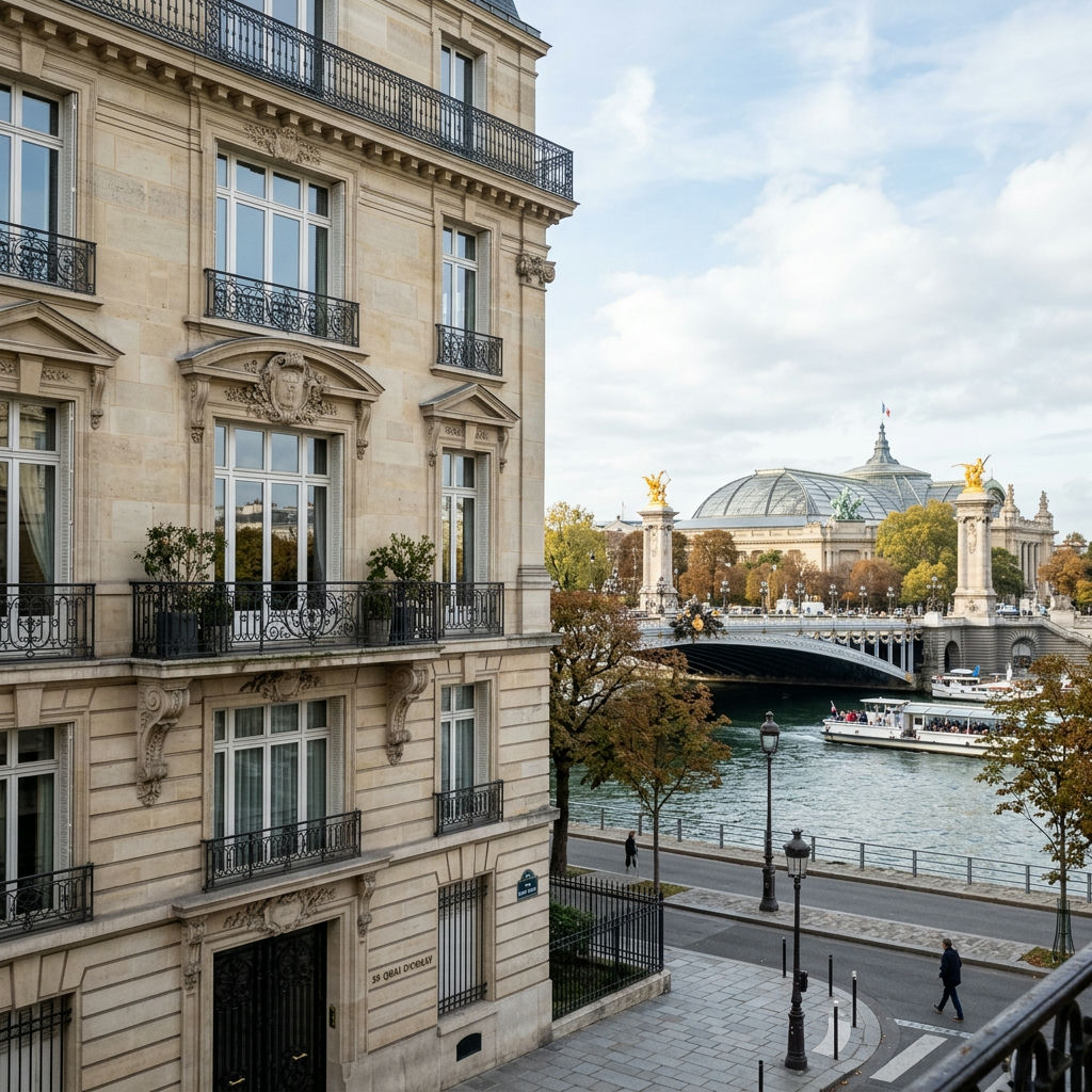 Immobilier de luxe à Paris : des adresses d'exception face à un marché classique