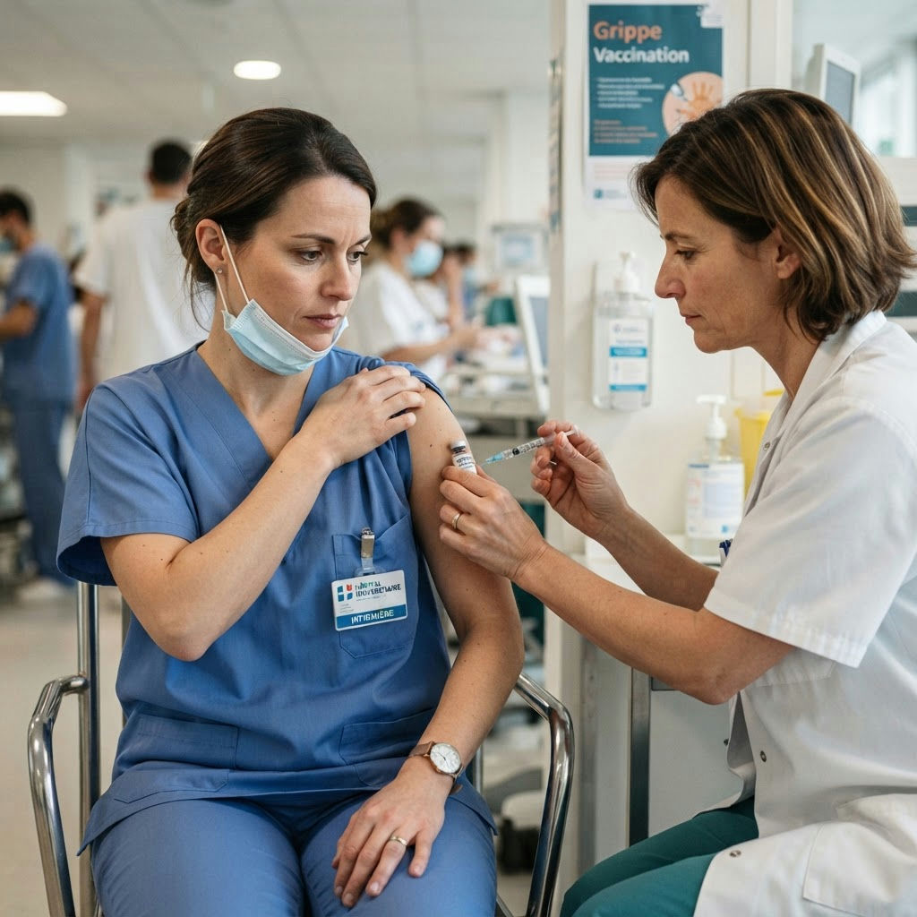 Grippe des soignants : vaccination insuffisante, l'obligation approche