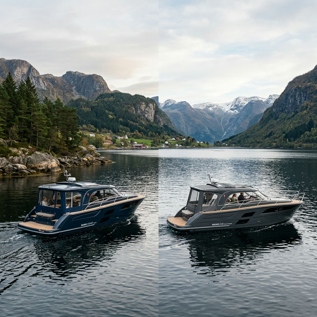 Marex : deux conceptions du bateau de croisière pour toute l'année