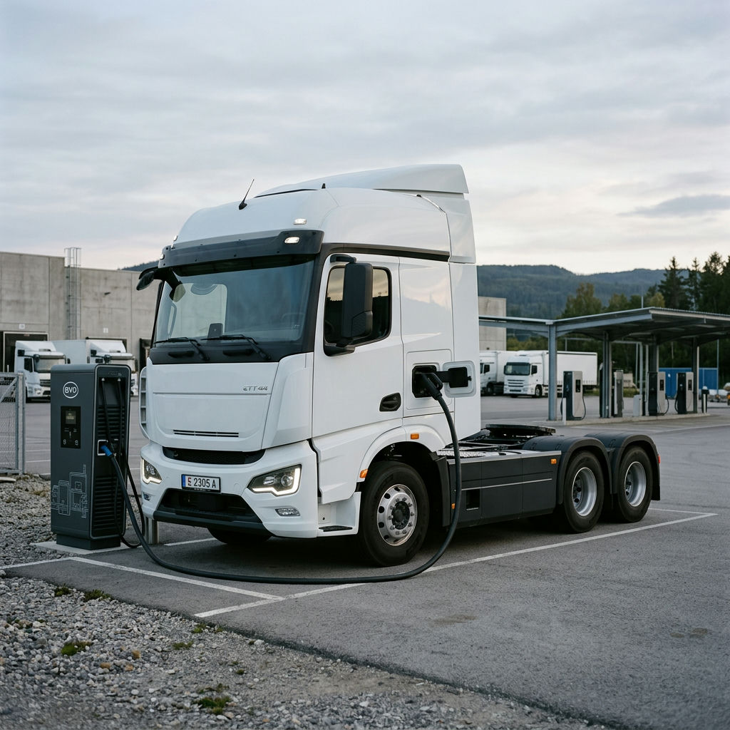 BYD ETT 44: camion électrique 44 tonnes et 400 km d'autonomie en 20 min