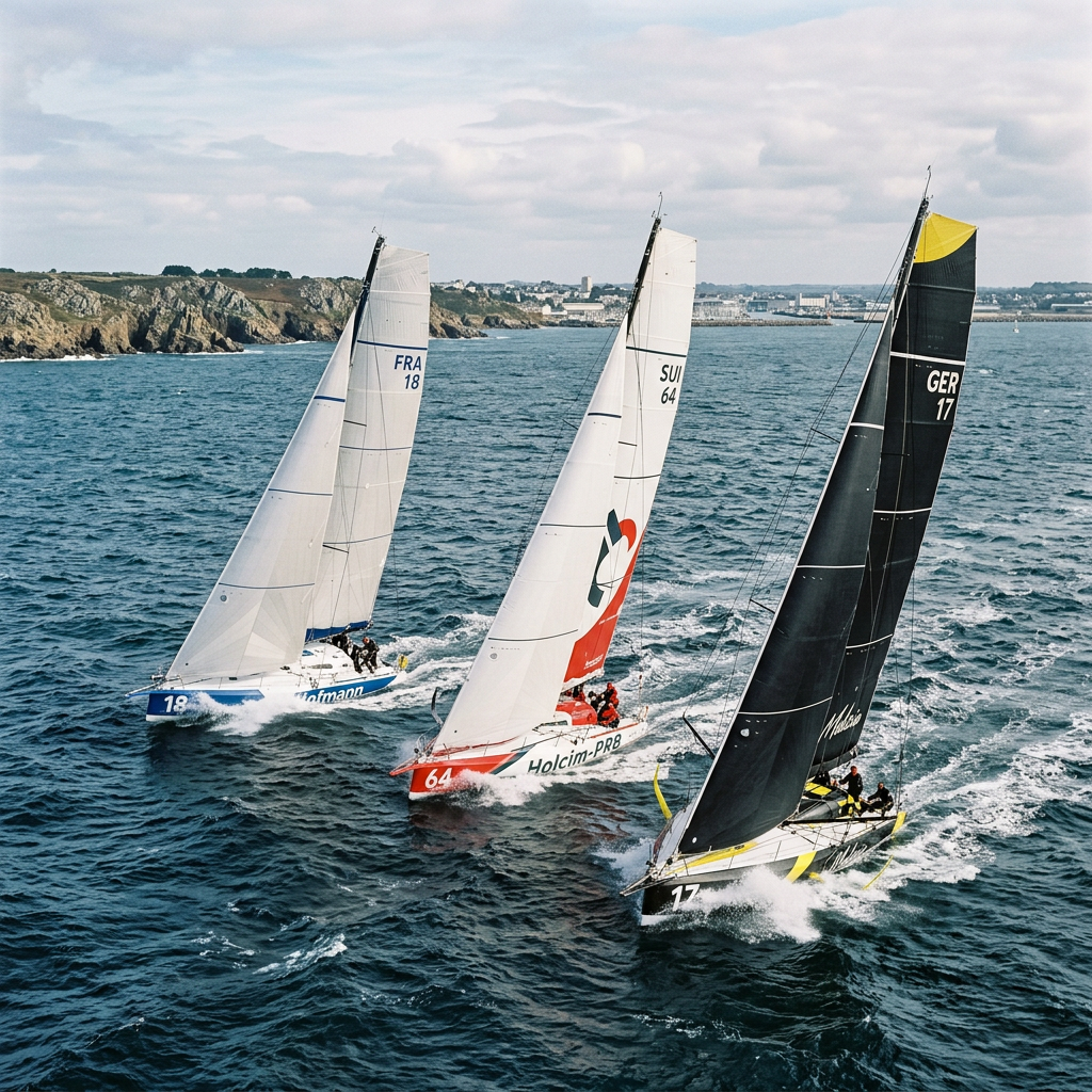 The Ocean Race Atlantic : la flotte se resserre à l'approche de Lorient