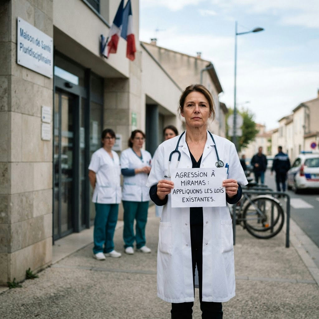 Agression d'un médecin à Miramas : appel à appliquer les lois existantes